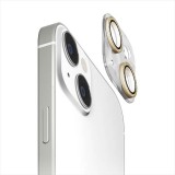 iPhone15 iPhone15Plus 対応 カメラフルプロテクター ラメゴールド  Premium Style PG-23ACLG13GD