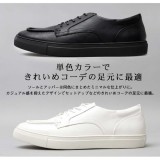 U-TIP SNEAKERS Uチップスニーカー メンズ 男性  シューズ 靴 シンプル glabella GLBT-253