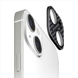 iPhone15 iPhone15Plus 対応 カメラフルプロテクター PVCレザー カーボン調ブラック  Premium Style PG-23ACLG22BK