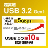 【即納】【代引不可】USB2.0手動切替器 強力マグネット付 2回路 スーパースピードモード 5Gbps対応 USB3.2 Gen1(USB3.1/3.0)機器切替共有 サンワサプライ SW-US32MG