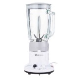 ミキサー ジューサー ジュースミキサー クラッシュアイスも簡単にできる、大型波刃ブラックチタンカッター ホワイト TESCOM テスコム TM856-W