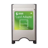 カードアダプター コンパクトフラッシュアダプター カードリーダー デジカメ PC 画像 転送 普段使い オフィス コンパクト 便利 サンワサプライ ADR-CFN2