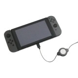 ニンテンドー スイッチ Nintendo Switch用 長い巻き取りUSB充電ケーブル 1m アローン ALG-NSMC1M