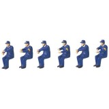 HOゲージ 機関士 機関助士 各3 フィギュア 人形 鉄道模型 ストラクチャー レイアウト カトー KATO 6-511