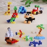 Artec アーテック ブロック バケツ 220ピース（ビビット）知育玩具 おもちゃ 出産祝い プレゼント アーテック  76536