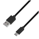 USB充電&同期ケーブル Type-Cケーブル 2m 充電器やパソコンのUSB-AポートでType-C端末を充電＆同期ができる ブラック カシムラ AJ-537