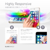 グラスシールド iPhone SE (第2世代）  対応 強化ガラスフィルム 保護フィルム ドレスマ GSIP6S/PS