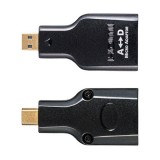 【即納】【代引不可】HDMI変換アダプタ HDMIオスコネクタをマイクロHDMIオスコネクタに変換 映像 音声 テレビ出力 コンパクト 便利 サンワサプライ AD-HD09MCK