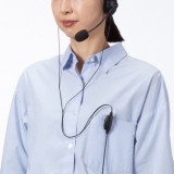 【即納】【代引不可】4極対応 ヘッドセット マイク ヘッドホン 軽量 テレワーク WEB会議 サンワサプライ MM-HS408BK