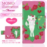 全機種対応 スマホケース/スマホカバー 手帳型スマートフォンケース/カバー MOMO illustration×ドレスマ スペシャルコラボ企画 シンディ Heart-Winning Beam 心をつかむ光線 ドレスマ OOM-001