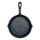 【即納】アウトドアスキレット 鍋径13.5cm 深さ3ｃｍ コンパクトサイズ フライパン スキレット 鉄 高い蓄熱性 高熱伝導  Montagna HAC2890