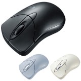 【即納】【代引不可】静音BluetoothブルーLEDマウス イオプラス 小型 持ちやすい スムーズ操作 無線マウス LEDマウス テレワーク テレ学習 サンワサプライ MA-IPBBS303