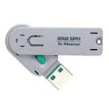 【代引不可】USBコネクタ取付けセキュリティ(グリーン)マイナンバー対策 情報漏洩対策 個人情報保護 データ漏えい防止 コンパクト 盗難防止 サンワサプライ SL-46-G