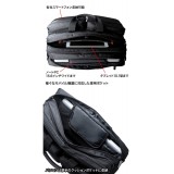 【即納】【代引不可】3WAYビジネスバッグ（出張用・大型） サンワサプライ BAG-3WAY22BK