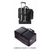 【即納】【代引不可】3WAYビジネスバッグ（出張用・大型） サンワサプライ BAG-3WAY22BK