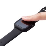 【代引不可】アップルウォッチ カバー Apple Watch SE ( 第2世代/第1世代 )/Series 6/5/4 44mm フルカバー セラミックコート ゴリラガラス 側面マット ブラック エレコム AW-20MFCGOCBK