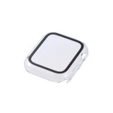 【代引不可】アップルウォッチ カバー Apple Watch SE ( 第2世代/第1世代 )/Series 6/5/4 40mm フルカバー セラミックコート ゴリラガラス 耐衝撃 側面光沢 クリア エレコム AW-20SFCGOCCR