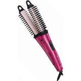 ヘアーアイロン ブラシタイプ ストレート & 26mm 2WAY マイナスイオン付 イオネ ione スパークルピンク テスコム IPH1826-P