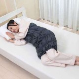 オーラ岩盤腹巻ウォーマー 極 ロングサイズ ヒップ80～105cm対応 日本製 お腹 腰の冷え対策 腹巻 はらまき 富士パックス h994