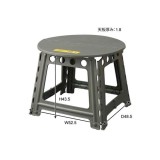 【北海道・沖縄・離島配送不可】【代引不可】クラフターテーブル サークル 丸 ラウンド 折りたたみテーブル 室内 屋外 簡易テーブル コンパクト 持ち歩き レジャー アウトドア 東谷 LFS-414