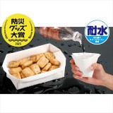 使える非常用食器折り紙 100枚セット 防災グッズ 防災用品 災害時 緊急時 備え  アーテック 35660