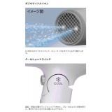 国内・海外兼用 ドライヤー ヘアードライヤー 大風量 マイナスイオン 自動電圧切替式 コンパクト 日本製 ホワイト テスコム TID6J-W