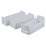 組み立て簡単収納ボックス ロング 3個組 小物収納 ボックス ケース 整理整頓 片付け 富士パックス h1115
