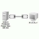 【即納】【代引不可】サンワサプライ ディスプレイケーブル KC-V2K