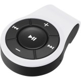 AUDIO RECEIVER　音楽も通話もワイヤレス！　Bluetooth4.0 オーディオレシーバー　クリップ付　ホワイト グリーンハウス GH-BHRA-WH
