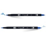 デュアルブラッシュペン ABT 6色セット ノルディック 筆ペン 細ペン ツインタイプ グラフィックマーカー アートペン トンボ鉛筆 AB-T6CNR