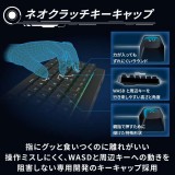 【即納】【代引不可】ゲーミングキーボード V custom 有線 着脱式ケーブル RGB メカニカル ( 銀軸 / スピードリニア ) 日本語配列 テンキーレス USB Aポート×1 ブラック エレコム TK-VK300SBK