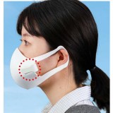 マスクファン 充電式 USB 小型 布 不織布 マスク 取付 空調 冷却 熱中症対策 登校 登園 アウトドア レジャー アーテック 27709