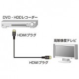 【代引不可】【サンワサプライ SANWA SUPPLY】HDMIケーブル(1m) 製品型番：KM-HD20-10