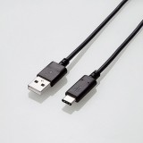 【即納】【代引不可】スマートフォン用USBケーブル スマホ充電/通信ケーブル USB(A-C) 認証品 0.5m ブラック エレコム MPA-AC05NBK