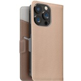 iPhone 14 Pro 6.1インチ 用 手帳型 フリップ カバー プレミアムモデル ベージュ PGA PG-22QFP08BE