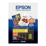【代引不可】エプソン スーパーファイン紙 (A4/250枚) KA4250SFR