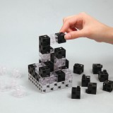 BLOCKHEAD ブロックヘッド（JET BLACK）おもちゃ ゲーム パズル 四目並べ キューブ ブロック アーテック  76771