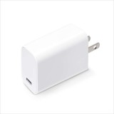 USB PD 電源アダプタ USB-Cポート 充電 コンセント 軽量スリム 海外対応 iPhone/iPad/iPod ホワイト PGA PG-PD18AD2W