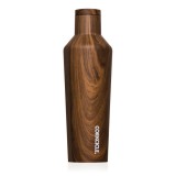ステンレスボトル 470ml 木目 デザイン機能を両立 スマートに持ち歩ける保冷保温ボトル ウォールナット キャンティーン WALNUT CANTEEN 16oz CORKCICLE 2016PWW