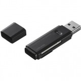 サンワサプライ USB2.0カードリーダーブラック ADR-MSDU2BK