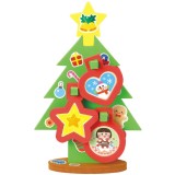 おえかきクリスマスツリー　木製パーツ付き 玩具 知育 玩具 おもちゃ ホビー キッズトイ 教材 図工 学童 アーテック 11814