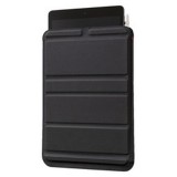 iPad(11インチ以下/iPad Pro/iPad Air等) 抗菌 タブレットスリーブケース スタンド機能 ブラック SoftBank SELECTION SB-D003-SVAB/M