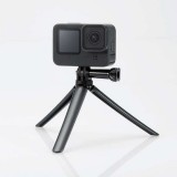 【代引不可】GoPro HERO9/8/7/6/5/MAX アクションカメラ用 3way自撮り棒 内蔵三脚 エクステンションアーム ブラック エレコム AC-SS3W01BK