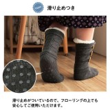 【代引不可】ソックス ルームソックス レディース 靴下 洗える 室内 もこもこ あったか 秋冬 冷え性 かわいい ギフト プレゼント IKEHIKO SOX206