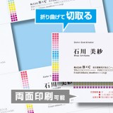 【即納】【代引不可】サンワサプライ マルチタイプ名刺カード（標準厚・白・1000カード） JP-MCM06-1