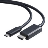 【即納】【代引不可】TypeC-HDMI変換ケーブル 2m USB Type-C 4K/60Hz対応 ブラック 2m  AV機器 PC TV ディスプレイ 周辺機器 アクセサリー サンワサプライ KC-ALCHD20K