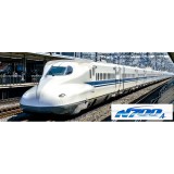 N700系2000番台新幹線　8両基本セット  鉄道模型  客車 車両 ジオラマ 蒸気機関車 カトー KATO 10-1817