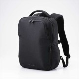 【即納】【代引不可】リュック 13L 衝撃吸収 14インチPC対応 出張 通勤 小物整理ポケット付 撥水 バックパック ZEROSHOCK ブラック エレコム ZSB-BP01P14BK