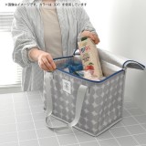 kinos チルドバッグ (L) 保冷剤ポケット ポリエステル 幅32cm ベージュ 現代百貨 A629BE