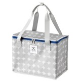 kinos チルドバッグ (L) 保冷剤ポケット ポリエステル 幅32cm グレー 現代百貨 A629GY